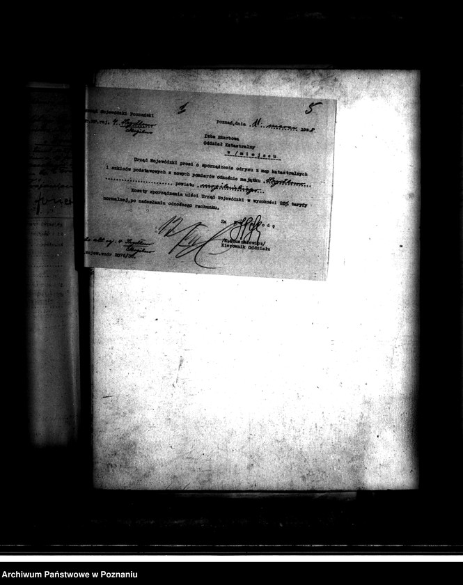 Obraz 9 z jednostki "Majątek Szydłowo powiatu mogileńskiego /operat pomiarowo-szacunkowy/"