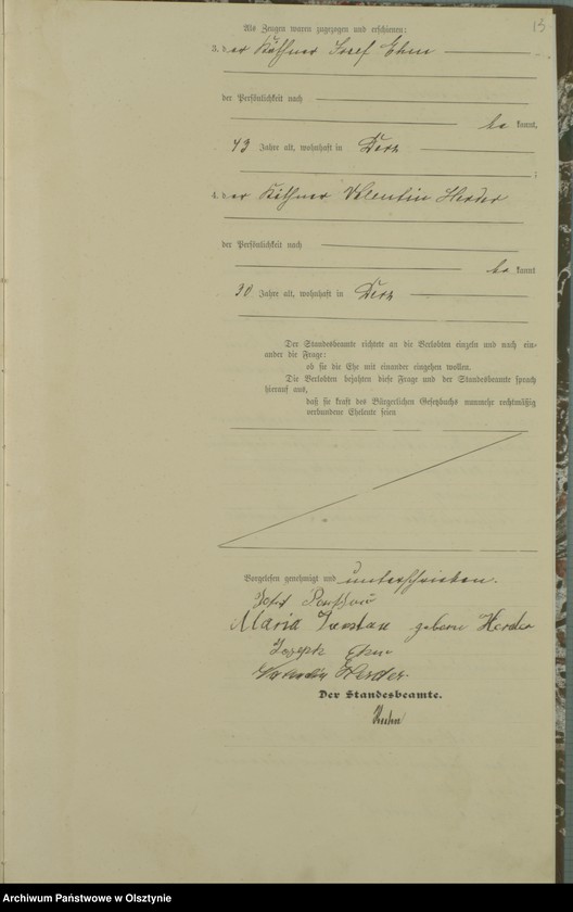 image.from.unit.number "Heiraths-Haupt-Register Nr 1 - 16"