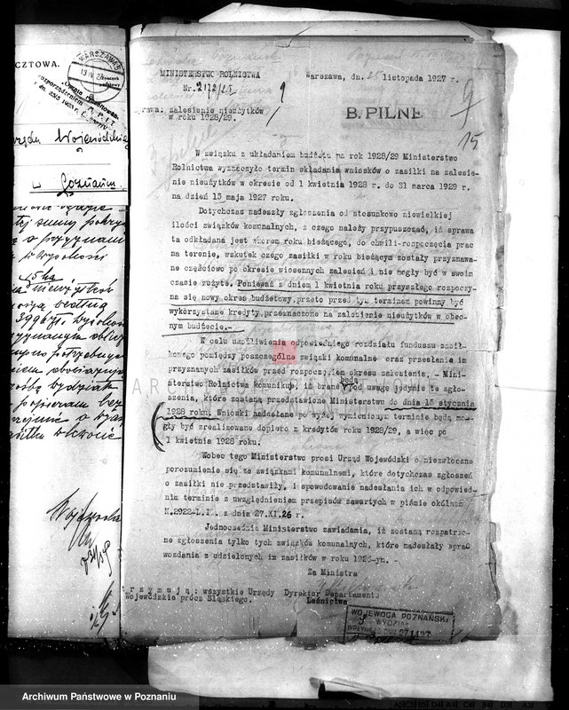 image.from.unit.number "Subwencje na zalesienie nieużytków /generalia/"