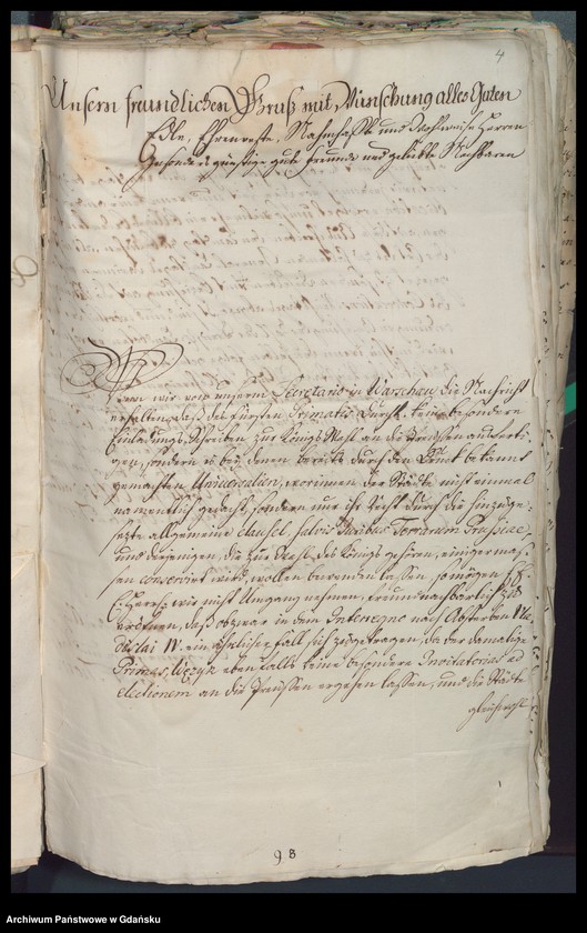 image.from.unit.number "Recesy Stanów, między innymi Colloqium Gedanense et Commitio Electionis, sejm elekcyjny w Warszawie 27 VIII - 7 IX 1764"