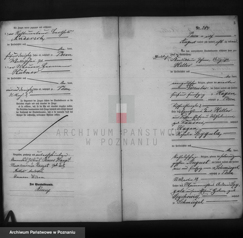 Obraz 3 z jednostki "Księga małżeństw t. II"