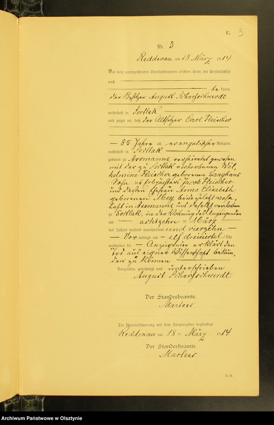 image.from.unit.number "Sterbe-Neben-Register Nr 1 - 25[ Księga zgonów - wtóropis ]"