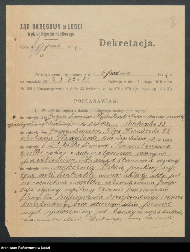 Obraz 10 z jednostki "Grzegorz Lewanton i Wojdysławski- kupno i sprzedaż manufaktury"