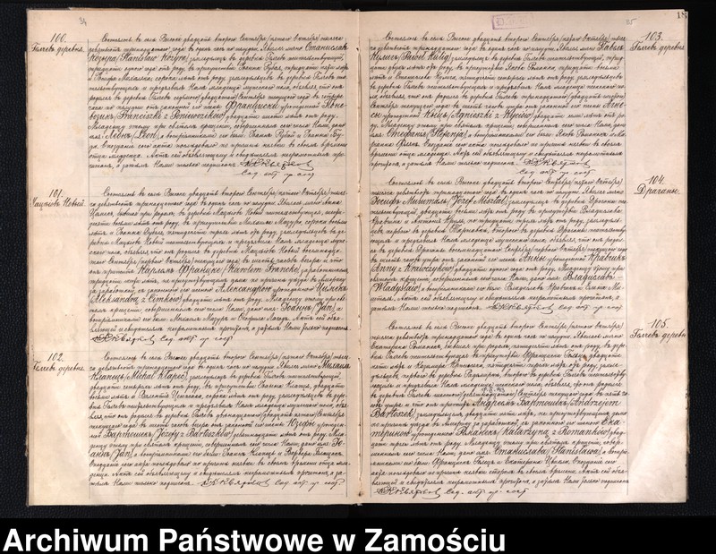 image.from.unit.number "Akta urodzeń, małżeństw, zgonów"