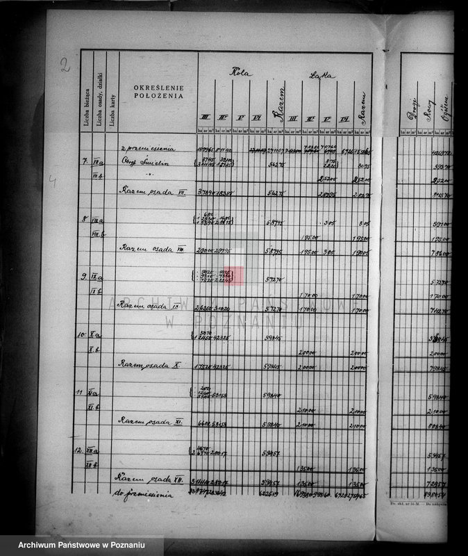 Obraz 8 z jednostki "Tymczasowy rejestr pomiarowy majątku Samostrzel /Śmielin i Kraczki/ powiatu wyrzyskiego"