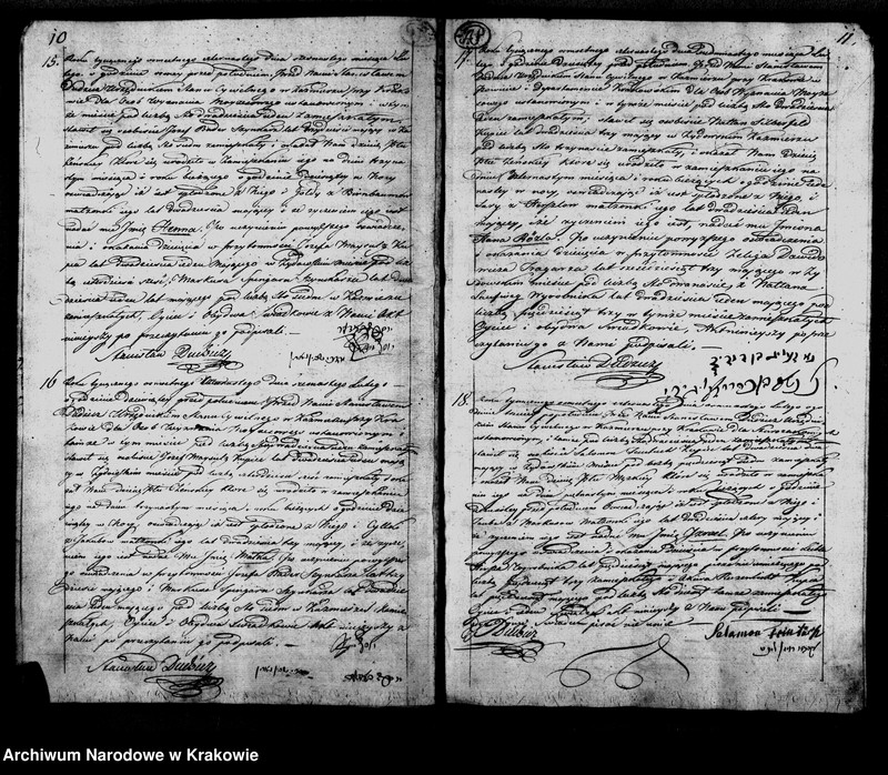 image.from.unit.number "Księga Aktow Urodzenia Gminy Wyznania Moyzeszowego. Synagogi Kazimierskiey przy Krakowie na Rok 1814"