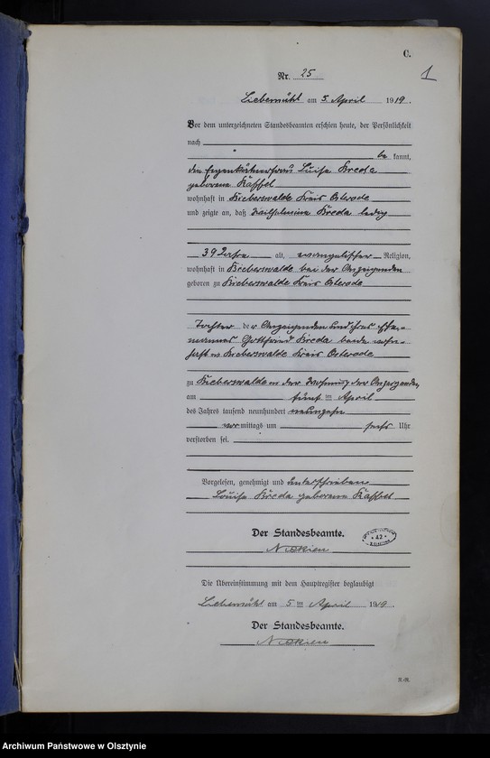 image.from.unit.number "Sterbe-Neben-Register Nr 25-76"