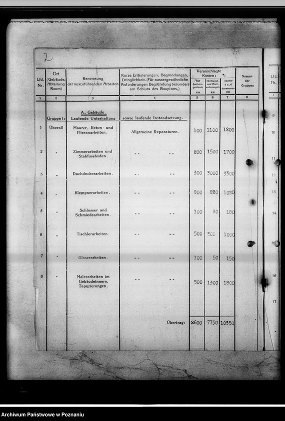 Obraz 6 z jednostki "Baupläne."