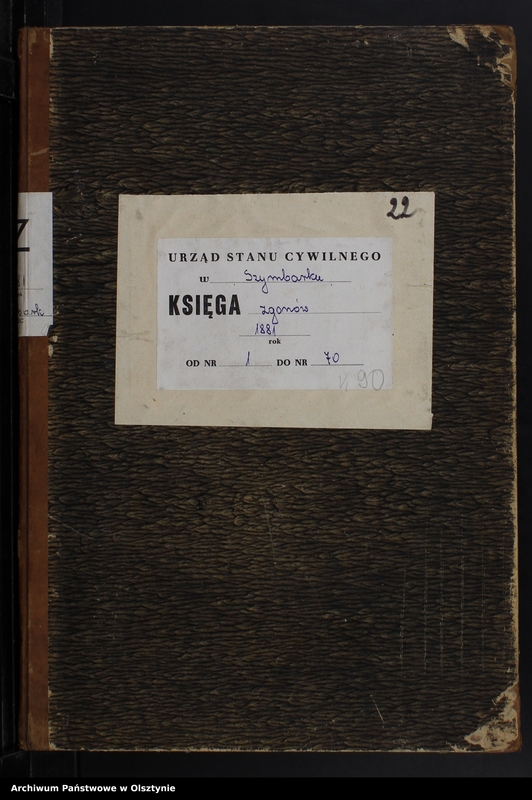 image.from.unit.number "Sterbe-Neben-Register Nr 1 - 70"