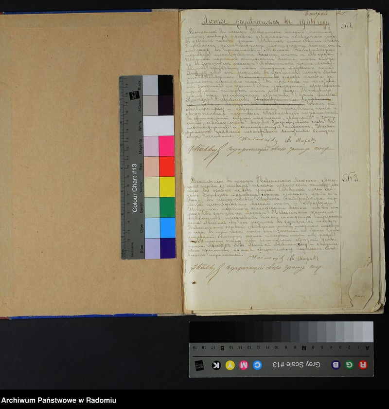 Obraz 5 z jednostki "[Duplikat akt urodzonych i zmarłych (N 1-16, 29-32) Okręgu Bóżniczego Nowe Miasto n/Pilicą za 1904 r.]"