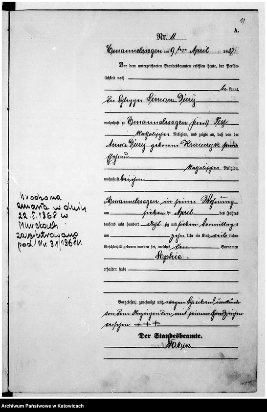image.from.unit.number "Księga urodzeń nr 1 – 66"