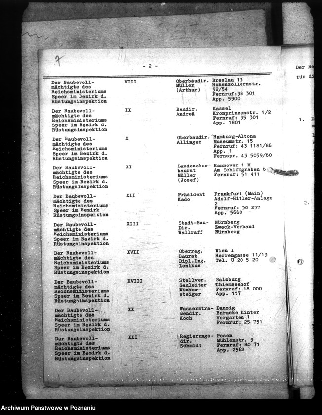 Obraz 11 z jednostki "Przydział materiałów budowlanych na potrzeby komisarza Rzeszy do spraw budowlanych"