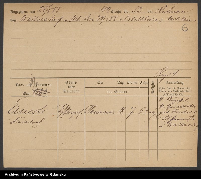 image.from.unit.number "Karty meldunkowe: Ermler - Eschmann"