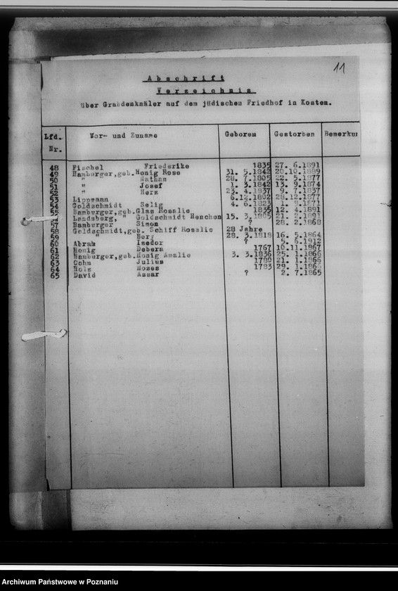 Obraz 15 z jednostki "Steindenkmäler [likwidacja żydowskich cmentarzy]"