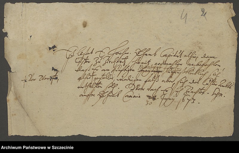 image.from.unit.number "Küsterdienst zu Zirkwitz [Cerkwica]."