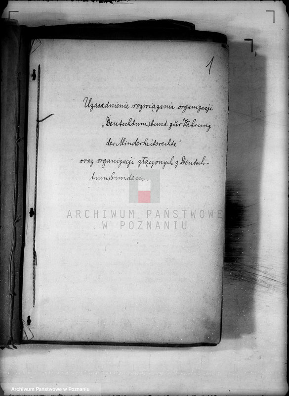 Obraz 5 z jednostki "/Rozwiązanie niemieckiej organizacji,,Deutschtumsbund""