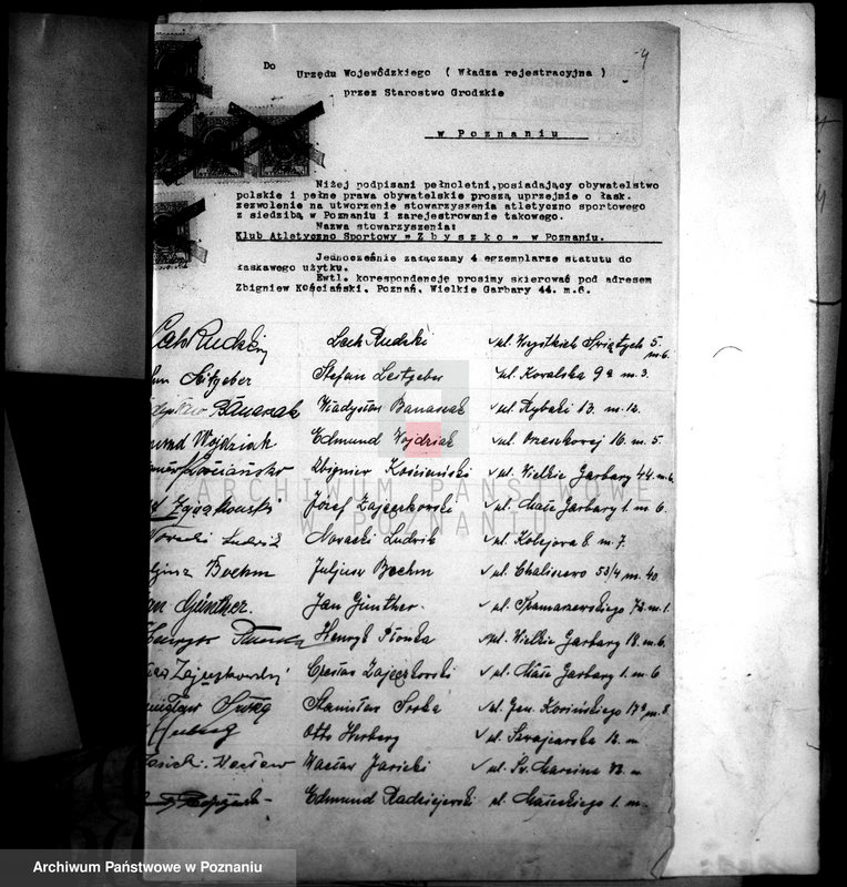 Obraz 8 z jednostki "Klub Atletyczno-Sportowy,,Zbyszko" -Poznań"