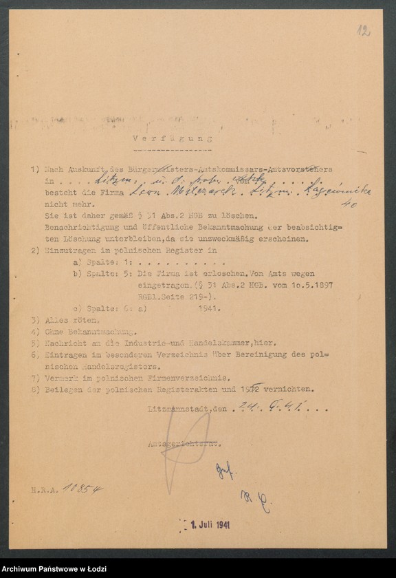 Obraz 14 z jednostki "Leon Milczarek – skład win i wódek"