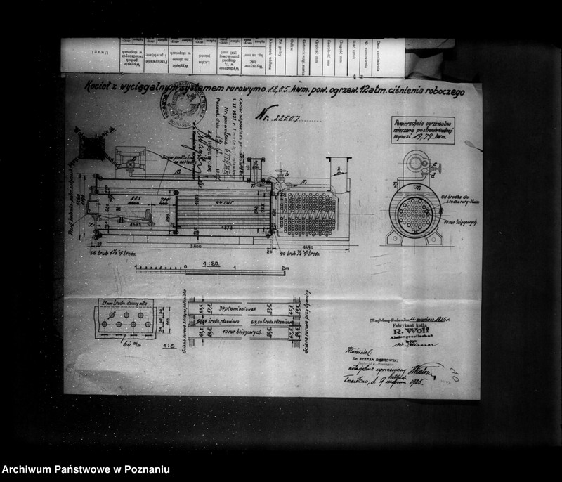 Obraz 14 z jednostki "Krochmalnia w Trzcielinie powiat poznański własność Dr S Dąbrowski nr woj. 6051"
