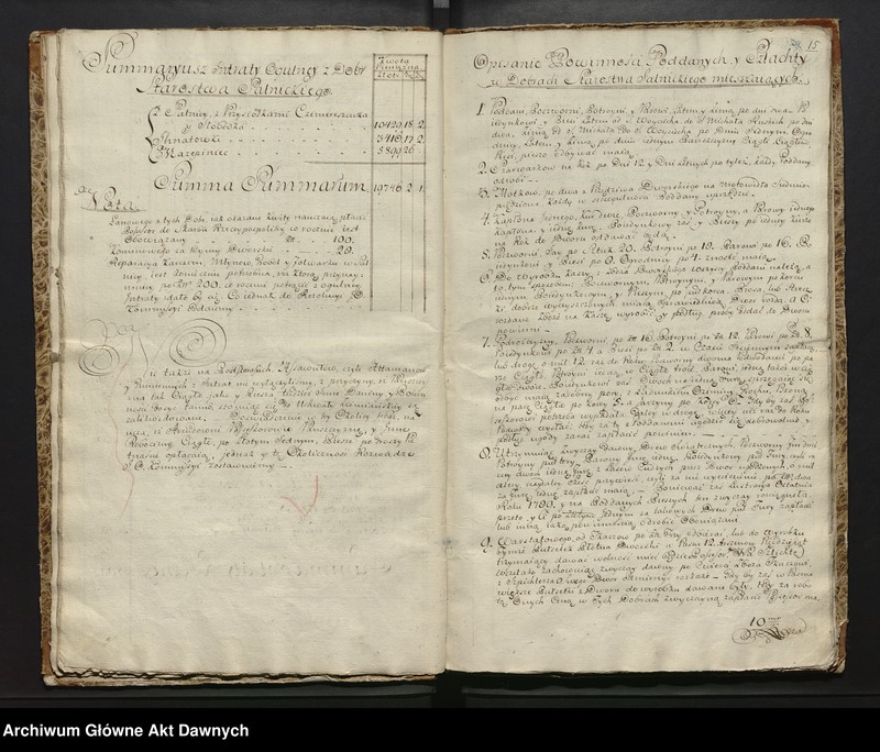 image.from.unit.number ""Lustracya Dobr Krolewskich Starostwa Salnickiego (...)""