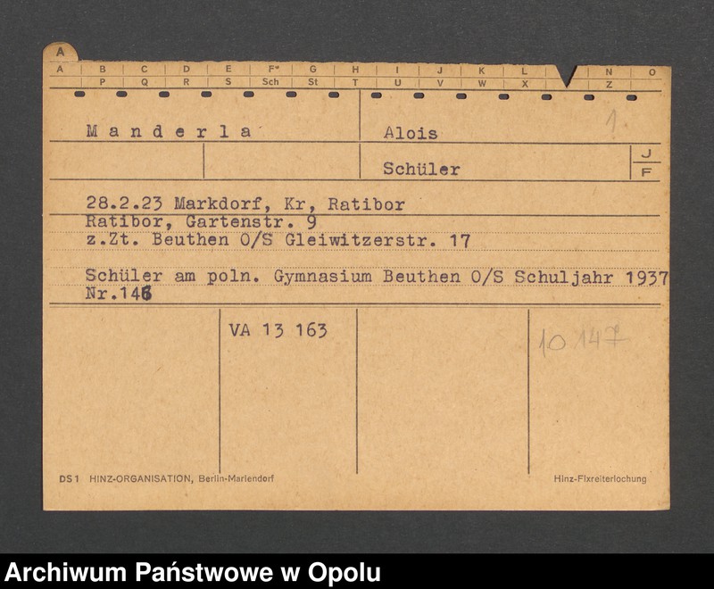 Obraz 3 z jednostki "[Manderla Alois, ur. 28.2.1923 Markdorf]"