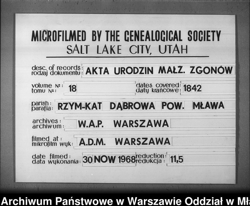 image.from.unit.number "Akta urodzeń, małżeństw i zgonów"
