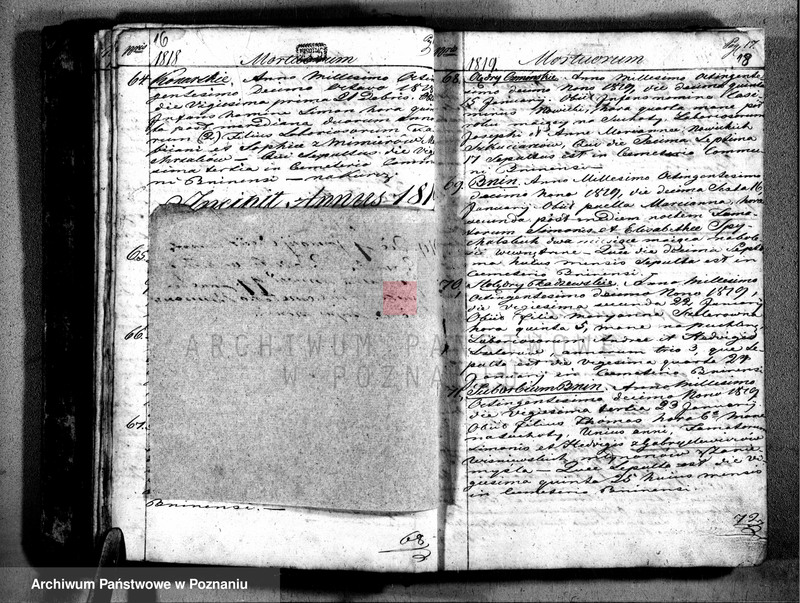 image.from.team "Akta stanu cywilnego Parafii Rzymskokatolickiej Bnin (pow. śremski)"