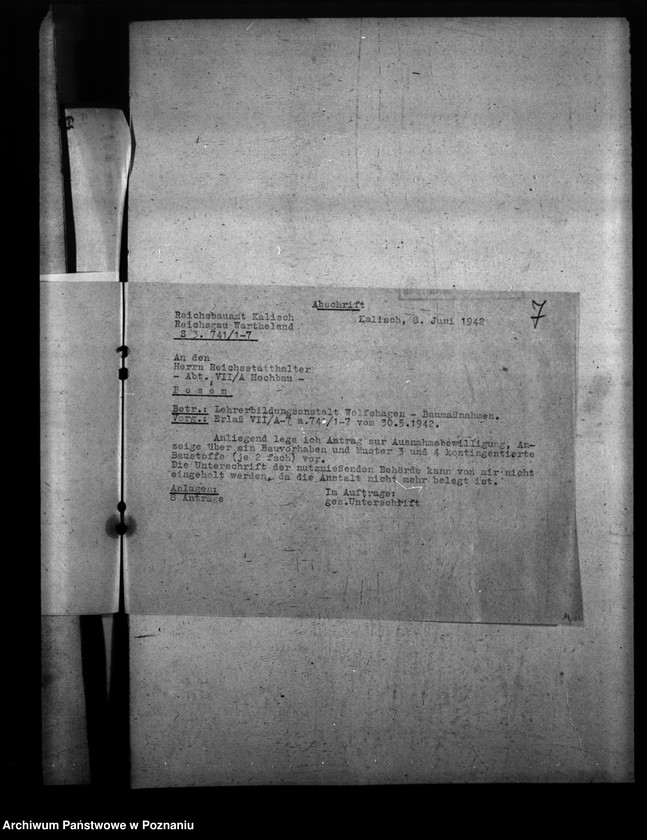 Obraz 11 z jednostki "Baupläne für Lehrerinnenbildungsanstalten"