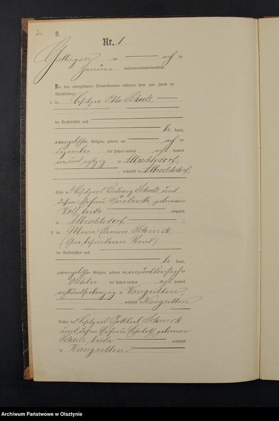 image.from.unit.number "Heiraths-Neben-Register Nr 1 - 17"