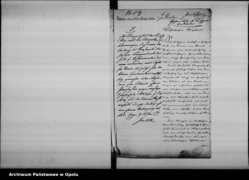 Obraz 17 z jednostki "Acta des Magistrats zu Oppeln betreffend die Hiesige Bürgerbank später benannt Hilfs - Darlehns - Kasse für selbständige Gewerbetreibende de Anno 1848 - 66"