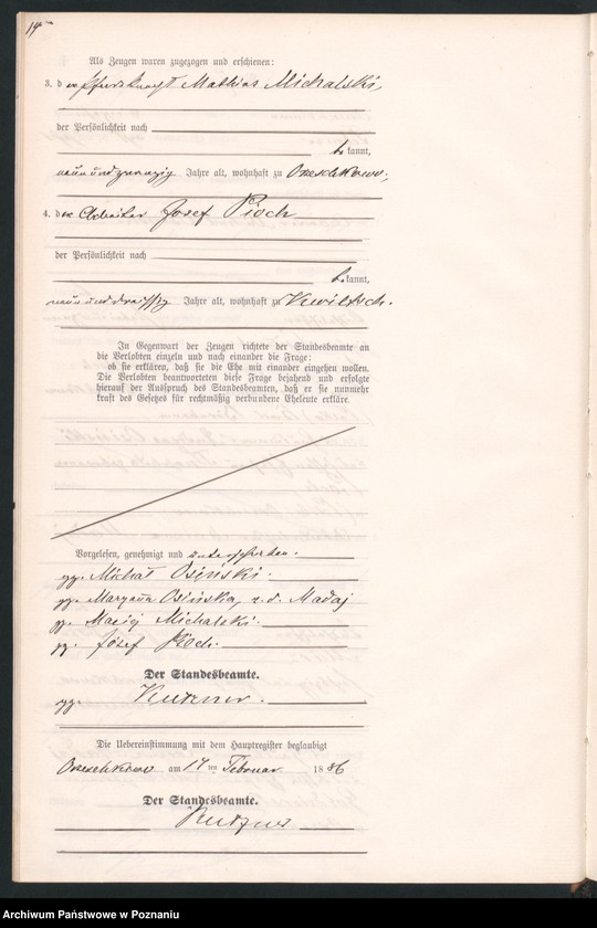 Obraz 17 z jednostki "Księga małżeństw"