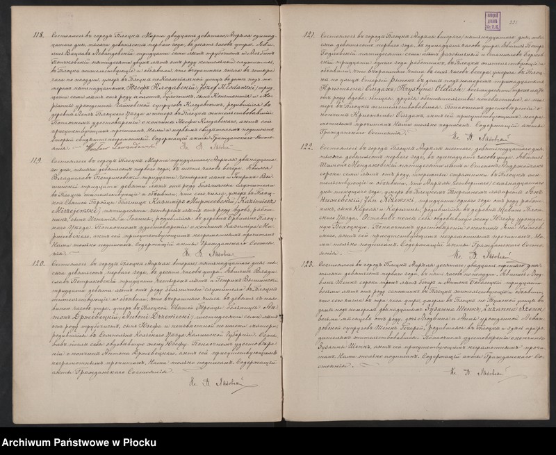 image.from.unit.number "Akta urodzeń, małżeństw i zgonów"