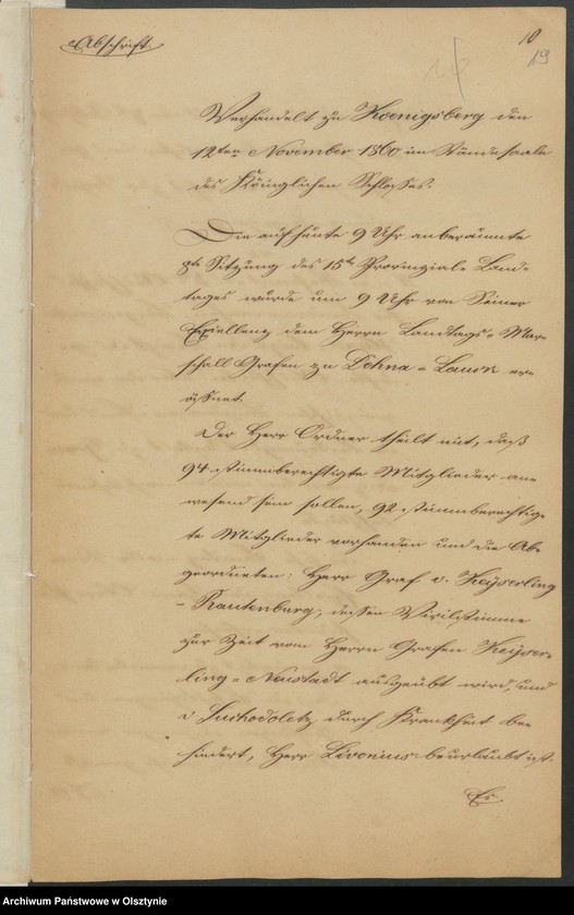 image.from.unit.number "Acta des 15ten Provinzial-Landtages der Stände des Königreichs Preußen. Den Westpreussischen Landarmen-Fonds und die Besserungs-Anstalt zu Graudenz [Grudziądz]"
