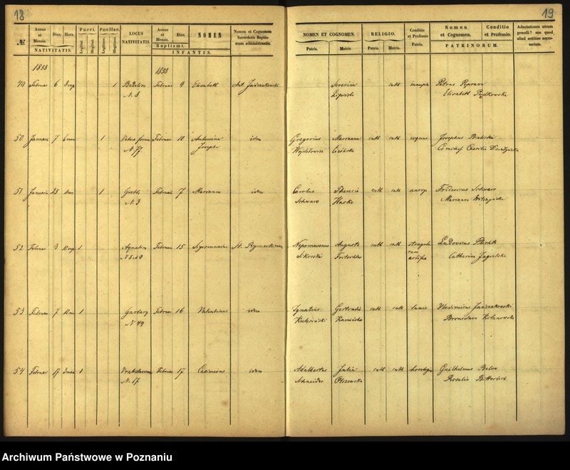 Obraz 12 z jednostki "Księga urodzin"