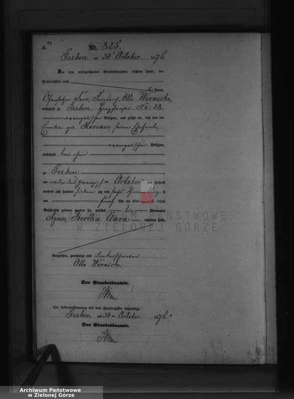 image.from.unit.number "Geburts-Neben-Register, Band III von No 812 bis No 980"