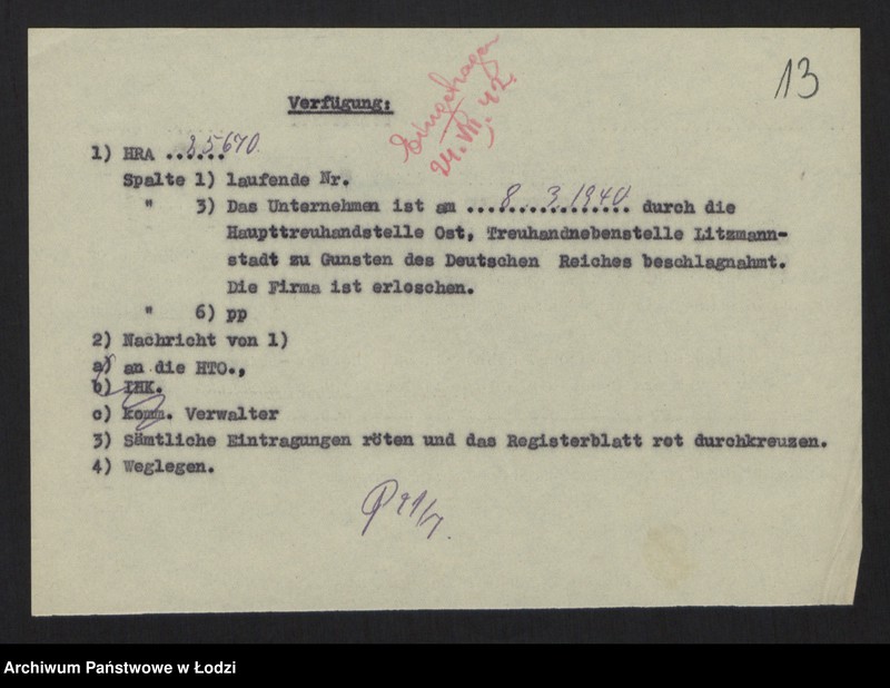Obraz 15 z jednostki "Josef Wajnberg, Chaskiel Wajnberg- wyrób i sprzedaż towarów włókienniczych"