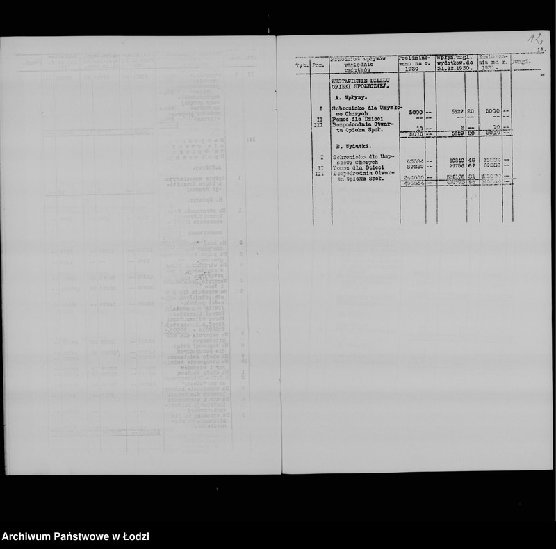 Obraz 15 z jednostki "Zamierzenia skarbowe na rok 1931"