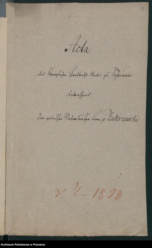 Obraz 5 z jednostki "A. betr. den polnischen Emigranten Leon Zakrzewski"