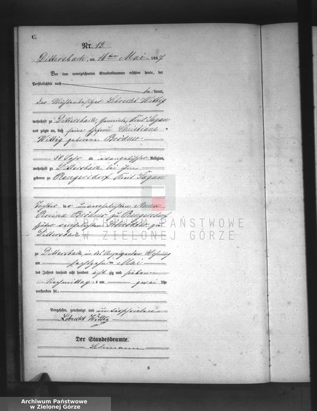 Obraz 15 z jednostki "[Księga aktów zgonów]"