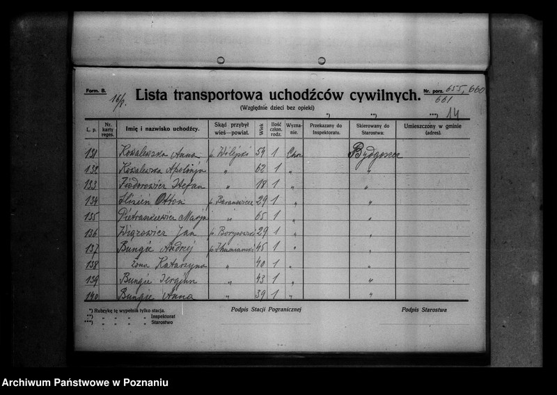 Obraz 18 z jednostki "Lista uchodźców cywilnych."