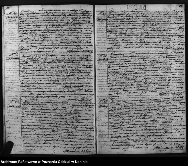 Obraz 14 z jednostki "Dowody urodzonych, zaślubionych i zmarłych"
