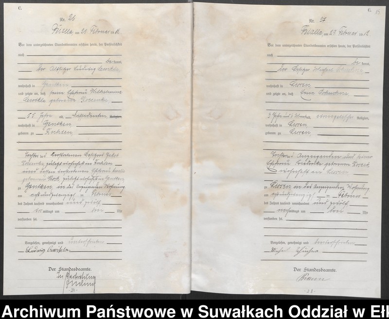 image.from.unit.number "[Sterbe=Haupt=Register des Königlichen Preussischen Standes-Amtes Bialla Kreis Johannisburg]"