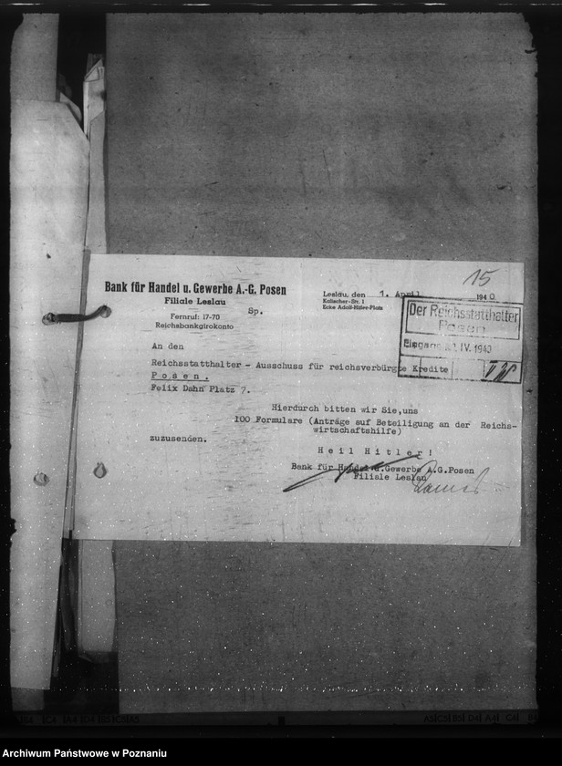 Obraz 19 z jednostki "Reichsverbürgte Kredite"