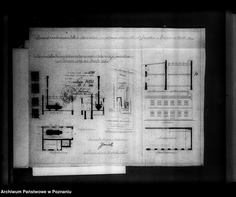 Obraz 14 z jednostki "Stolarnia i budownictwo J. Janietza nr woj. 2501"