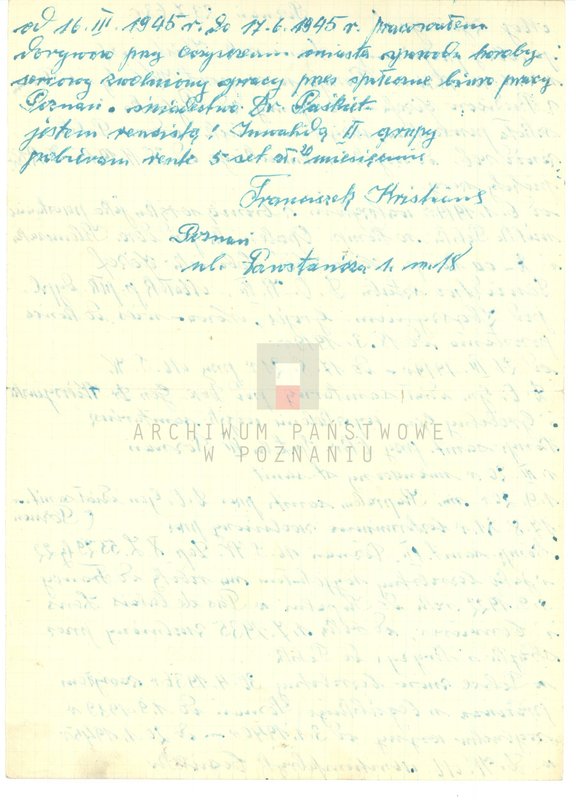 Obraz 14 z jednostki "Życiorysy powstańców wielkopolskich: K - tom Xll /Krystians Franciszek - Kubiak Jan/."