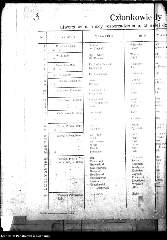 Obraz 7 z jednostki "Rada Rolnicza"