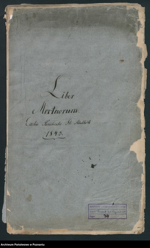 Obraz 2 z jednostki "Księga zgonów"