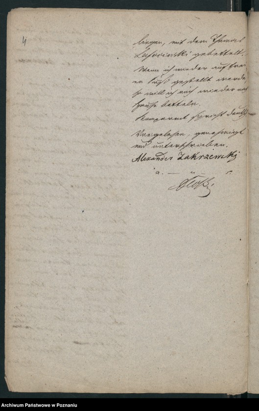Obraz 7 z jednostki "A. betr. die Hauslieferung des hier aufgegriffenen polnischen Überläufers Alexander Zakrzewski nach Polen"