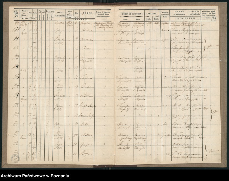 Obraz 11 z jednostki "Księga urodzeń"