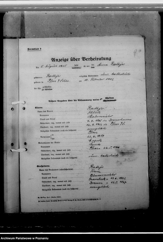 Obraz 13 z jednostki "Peters, Paul - komisarz obwodowy"